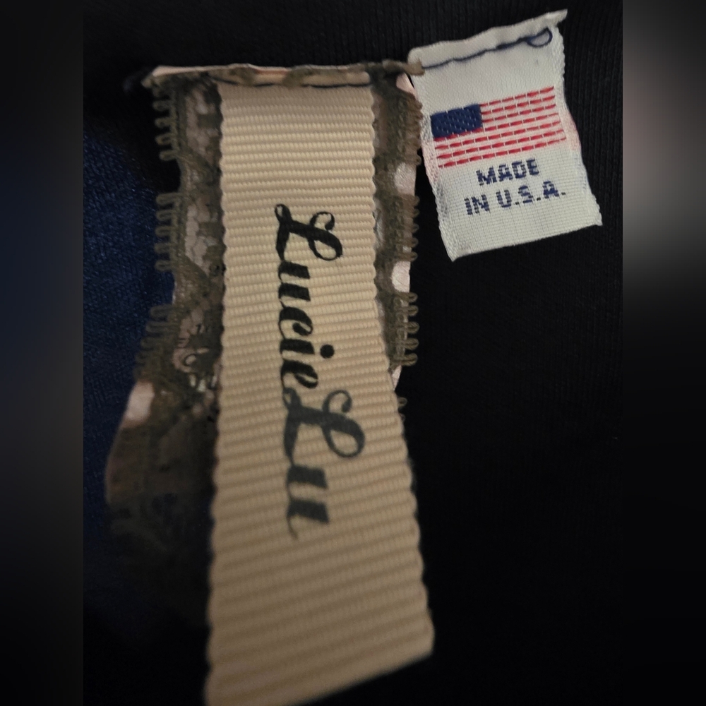 Retro Red &Navy Houndstooth Vintage/Pinup Dress - Picture 10 of 11